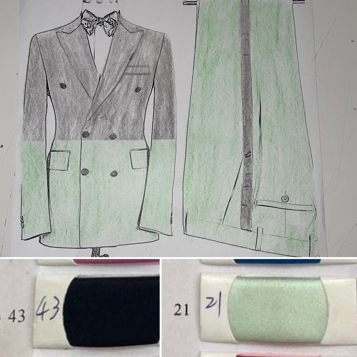 Half & Half Satin - 2 (View instructions below)