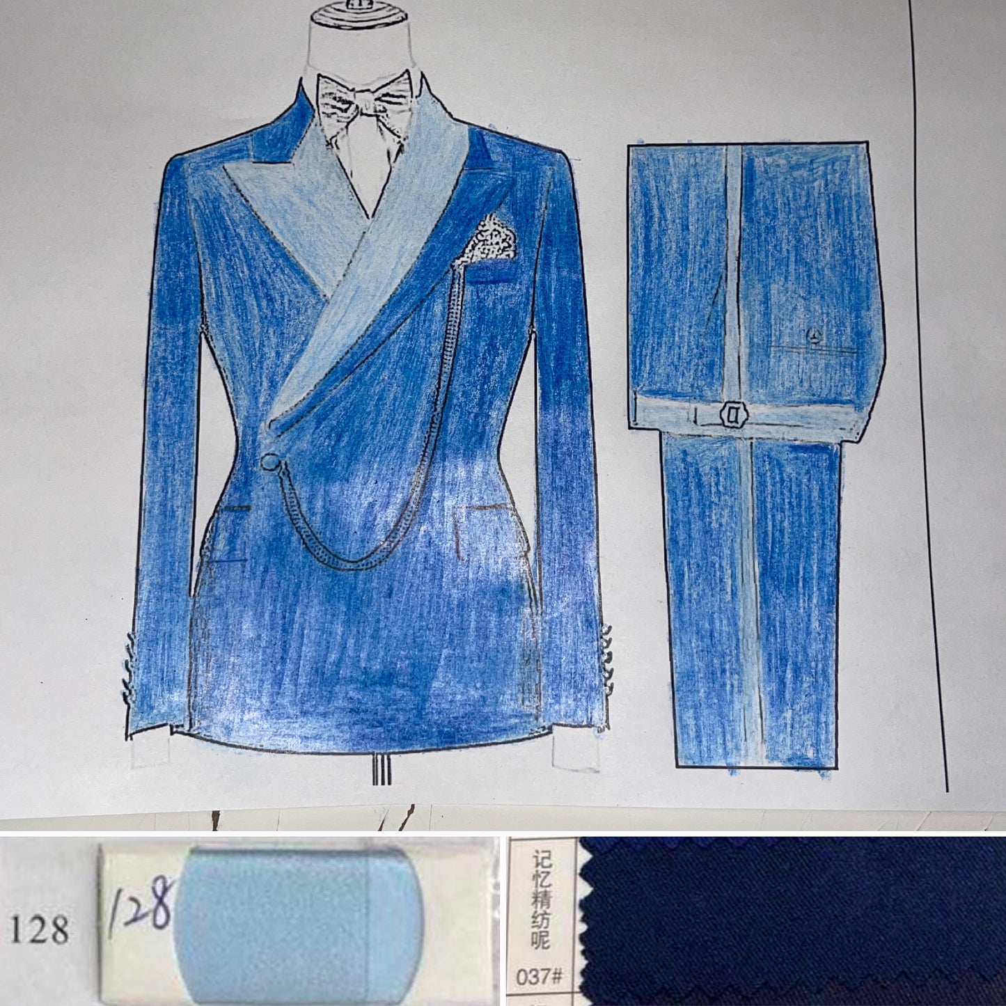 Berry Blue (View instructions below)